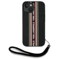 Karl Lagerfeld - Saffiano Athleisure Stripes Cord (KLHCP15SPAMSCNSR) - iPhone 15 - Червен
