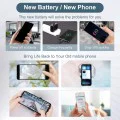 Батерия за iPhone 12 Mini, 2227mAh, без грип - OEM (18529) - Черна
