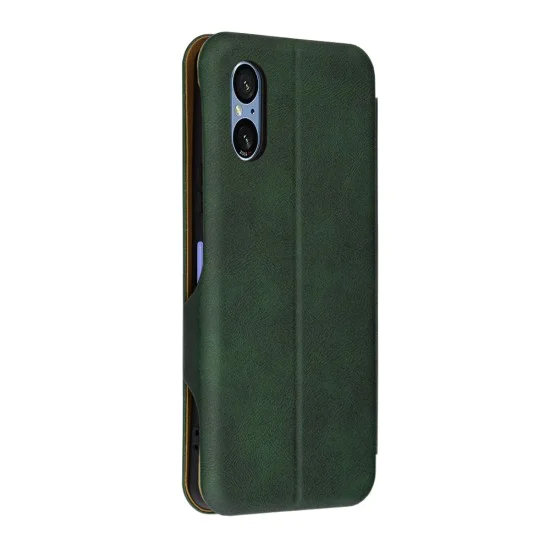 Калъф за Sony Xperia 5 VI - Safe Wallet Plus - Зелен