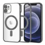 Калъф за iPhone 12 - Luxury Crystal MagSafe - черен