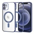 Калъф за iPhone 12 - Luxury Crystal MagSafe - Deep Blue