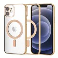 Калъф за iPhone 12 - Luxury Crystal MagSafe - Златен