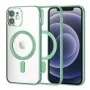 Калъф за iPhone 12 - Luxury Crystal MagSafe - Light Green
