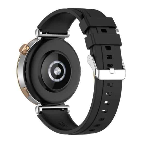 Каишка за Huawei Watch GT 4 (41 мм)/W1/Honor Watch S1/Garmin Venu 2S/Vivoactive 4S - Techsuit - Каишка за часовник 18 мм (W075) - Бордо