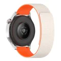 Techsuit - Каишка за часовник 20 мм (W074) - Samsung Galaxy Watch4/5/Active 2, Huawei Watch GT 3 (42 мм)/GT 3 Pro (43 мм) - Сив / Оранжев