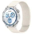 Каишка за Huawei Watch GT 4 (41 мм)/W1/Honor Watch S1/Garmin Venu 2S/Vivoactive 4S - Techsuit - Каишка за часовник 18 мм (W074) - Бежов