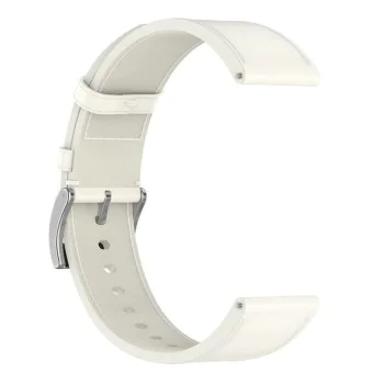 Techsuit - Каишка за часовник 20 мм (W073) - Samsung Galaxy Watch4/5/Active 2, Huawei Watch GT 3 (42 мм)/GT 3 Pro (43 мм) - Бял