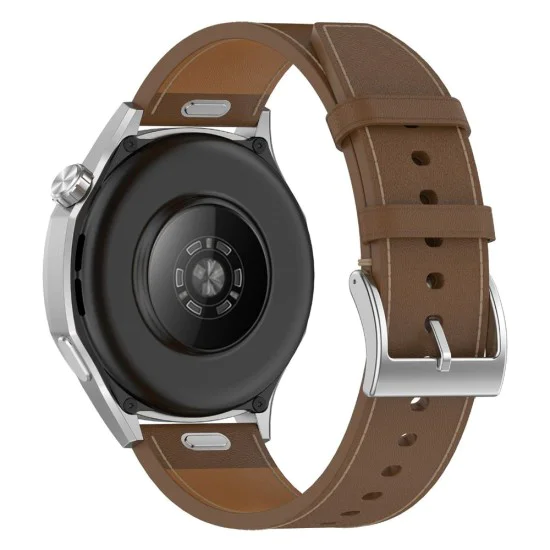 Techsuit - Каишка за часовник 22 мм (W073) - Samsung Galaxy Watch (46 мм)/Watch 3/Gear S3, Huawei Watch GT/GT 2/GT 3 (46 мм) - кафяв