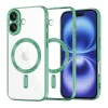 Калъф за iPhone 16 - Luxury Crystal MagSafe - Light Green