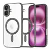 Калъф за iPhone 16 Plus - Luxury Crystal MagSafe - черен