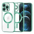 Калъф за iPhone 12 Pro Max - Luxury Crystal MagSafe - Light Green