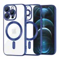 Калъф за iPhone 12 Pro Max - Luxury Crystal MagSafe - Deep Blue