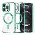Калъф за iPhone 12 Pro - Luxury Crystal MagSafe - Light Green