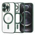 Калъф за iPhone 12 Pro - Luxury Crystal MagSafe - Deep Green