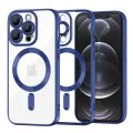 Калъф за iPhone 12 Pro - Luxury Crystal MagSafe - Deep Blue