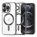 Калъф за iPhone 12 Pro - Luxury Crystal MagSafe - черен