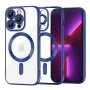 Калъф за iPhone 13 Pro - Luxury Crystal MagSafe - Deep Blue