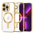 Калъф за iPhone 13 Pro - Luxury Crystal MagSafe - Златен