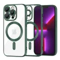 Калъф за iPhone 13 Pro - Luxury Crystal MagSafe - Deep Green