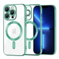 Калъф за iPhone 13 Pro Max - Luxury Crystal MagSafe - Light Green