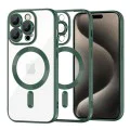 Калъф за iPhone 15 Pro Max - Luxury Crystal MagSafe - Deep Green
