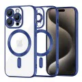 Калъф за iPhone 15 Pro Max - Luxury Crystal MagSafe - Deep Blue