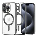 Калъф за iPhone 15 Pro - Luxury Crystal MagSafe - Черен