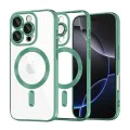 Калъф за iPhone 16 Pro Max - Luxury Crystal MagSafe - Light Green