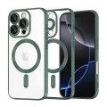 Калъф за iPhone 16 Pro Max - Luxury Crystal MagSafe - Deep Green