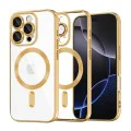 Калъф за iPhone 16 Pro Max - Luxury Crystal MagSafe - Златен