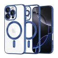 Калъф за iPhone 16 Pro Max - Luxury Crystal MagSafe - Deep Blue