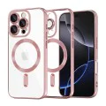 Калъф за iPhone 16 Pro Max - Luxury Crystal MagSafe - Pink