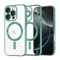 Калъф за iPhone 16 Pro - Luxury Crystal MagSafe - Light Green