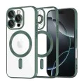 Калъф за iPhone 16 Pro - Luxury Crystal MagSafe - Deep Green