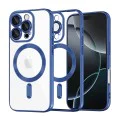 Калъф за iPhone 16 Pro - Luxury Crystal MagSafe - Deep Blue