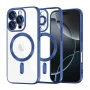 Калъф за iPhone 16 Pro - Luxury Crystal MagSafe - Deep Blue