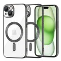 Калъф за iPhone 15 Plus - Luxury Crystal MagSafe - черен