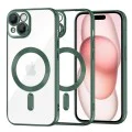 Калъф за iPhone 15 - Luxury Crystal MagSafe - Deep Green