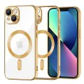 Калъф за iPhone 13 - Luxury Crystal MagSafe - Златен