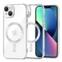 Калъф за iPhone 13 - Luxury Crystal MagSafe - Сребрист