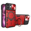 Калъф за iPhone 16 Plus - CamGuard Pro - Червен