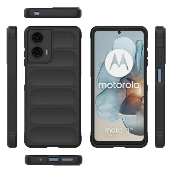 Techsuit - Magic Shield - Motorola Moto G04 / Moto G04s / Moto G24 / Moto E14 - Черен