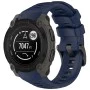 Каишка за Garmin Instinct E 45 мм - Techsuit - Каишка за часовник 22 мм (W076) - Тъмно Син
