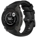 Каишка за Garmin Instinct E 45 мм - Techsuit - Каишка за часовник 22 мм (W076) - Черен