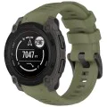 Каишка за Garmin Instinct E 40 мм - Techsuit - Каишка за часовник 22 мм (W076) - Зелен
