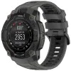 Каишка за Garmin Instinct 3 50 mm/Instinct 3 50 mm Solar - Techsuit - Каишка за часовник 22 mm (W077) - Сив