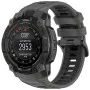 Каишка за Garmin Instinct 3 50 mm/Instinct 3 50 mm Solar - Techsuit - Каишка за часовник 22 mm (W077) - Сив