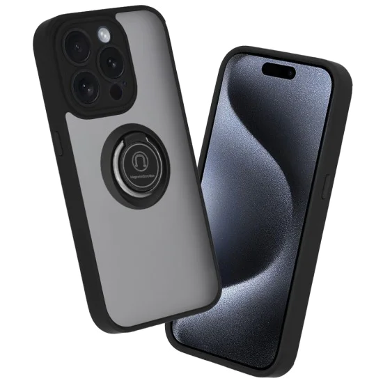 Techsuit - Glinth - iPhone 15 Pro - черен