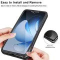 Калъф за Oppo Reno13 - ColorVerse 360 ​​Series + Screen Protector - Син
