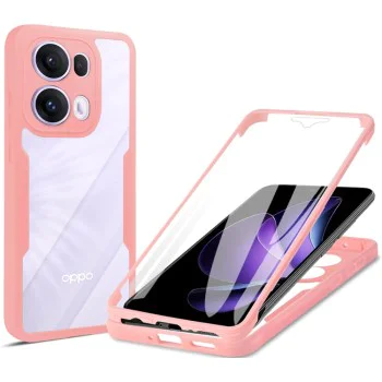 Калъф за Oppo Reno13 Pro - ColorVerse 360 ​​Series + Screen Protector - Розов
